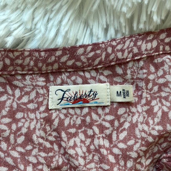 Faherty Montara Country Western Dress medium - Picture 10 of 12